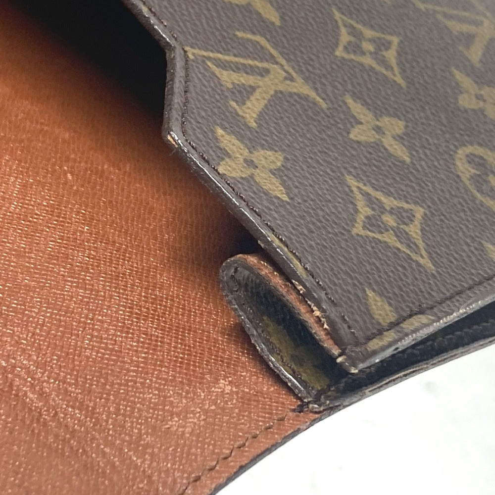 LOUIS VUITTON Clutch bag M53335 Monogram canvas Brown Monogram Porte Document Senator unisex(Unisex)  d