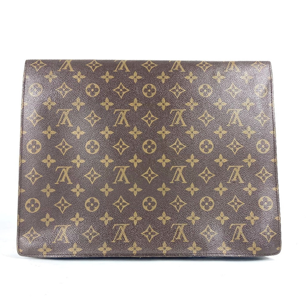 LOUIS VUITTON Clutch bag M53335 Monogram canvas Brown Monogram Porte Document Senator unisex(Unisex)  d