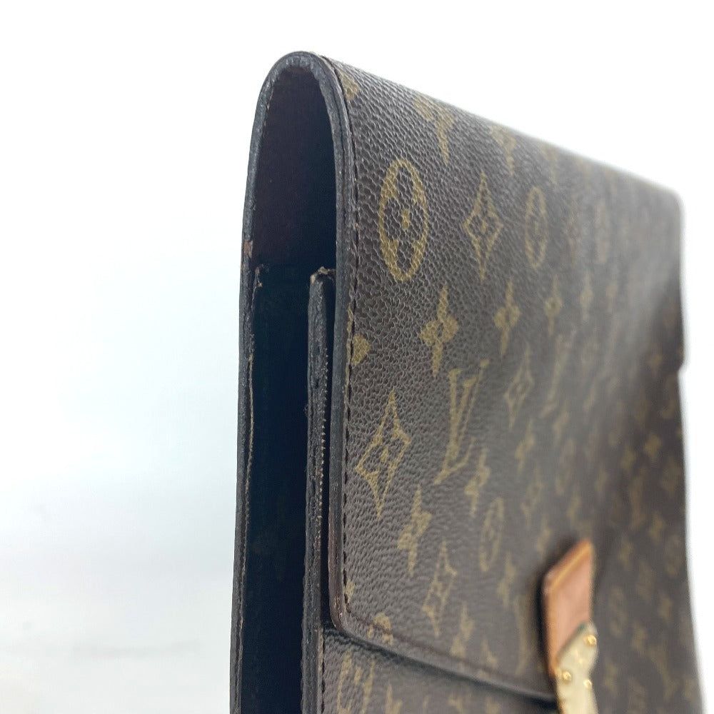LOUIS VUITTON Clutch bag M53335 Monogram canvas Brown Monogram Porte Document Senator unisex(Unisex)  d