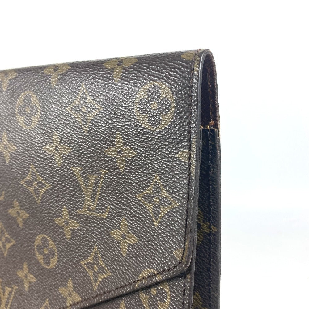 LOUIS VUITTON Clutch bag M53335 Monogram canvas Brown Monogram Porte Document Senator unisex(Unisex)  d