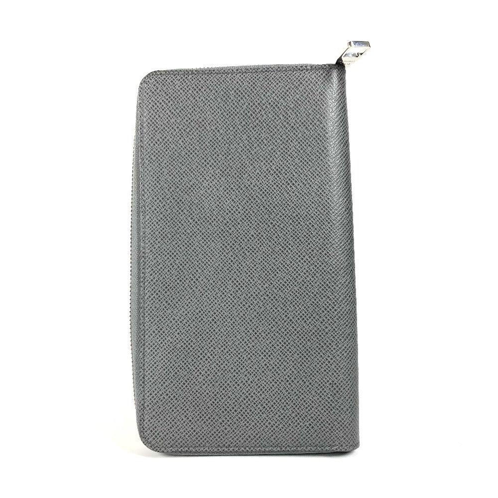 LOUIS VUITTON Long Wallet Purse M30517 Taiga Leather gray Taiga Zippy Organizer