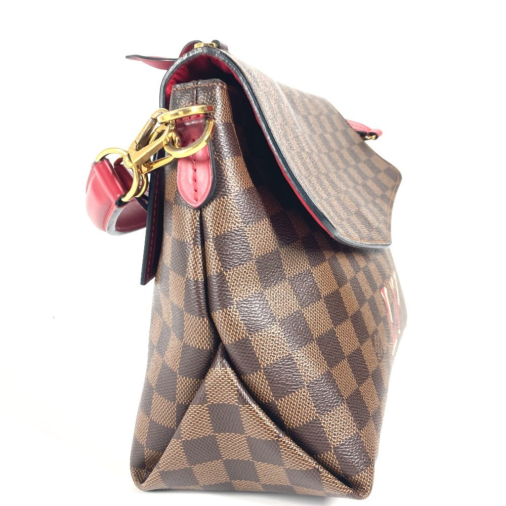 LOUIS VUITTON Handbag N40176 Damier canvas Brown Damier Bobble Scarlet