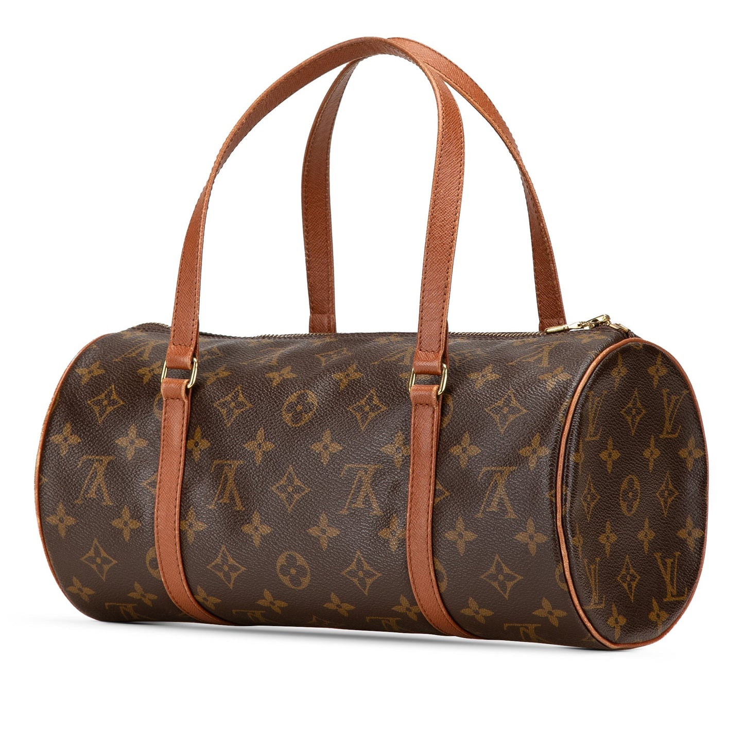 Brown Louis Vuitton Monogram Papillon 30 Handbag