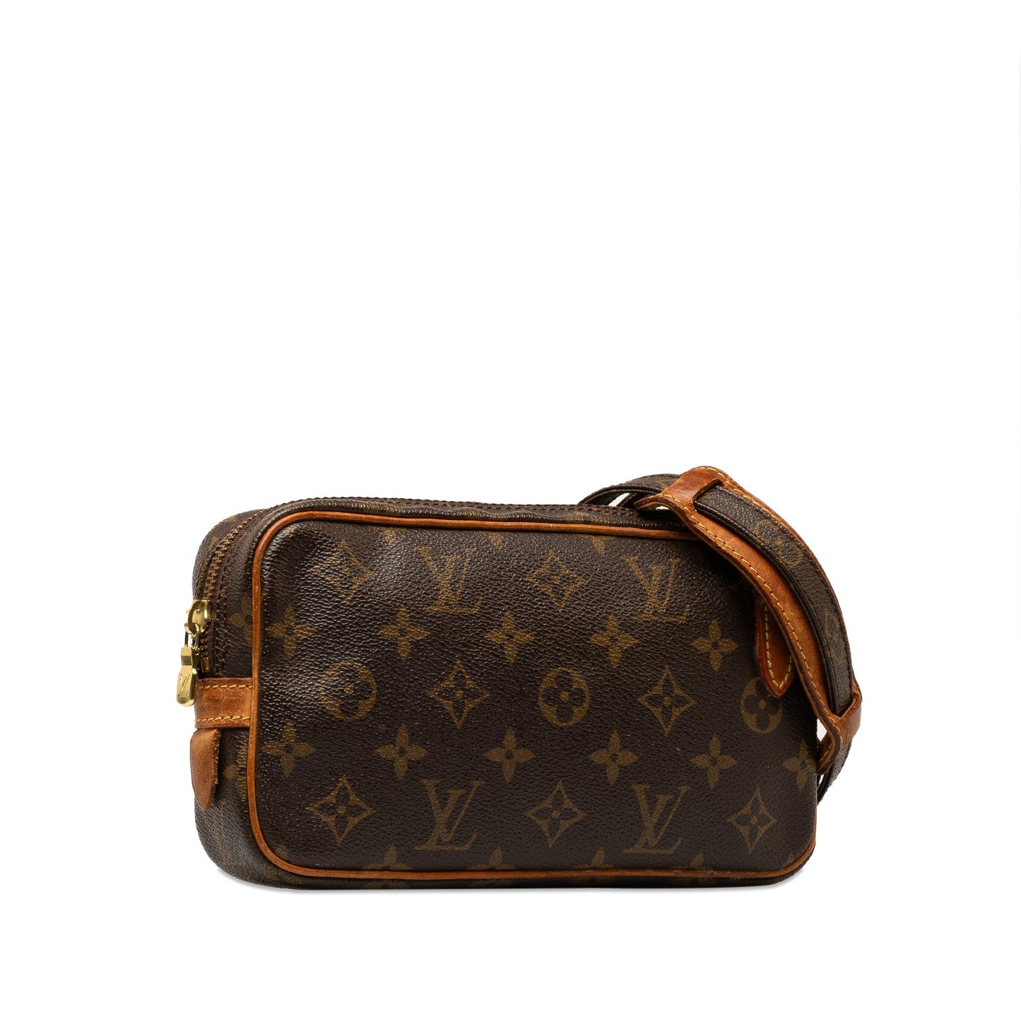Brown Louis Vuitton Monogram Pochette Marly Bandouliere Crossbody Bag