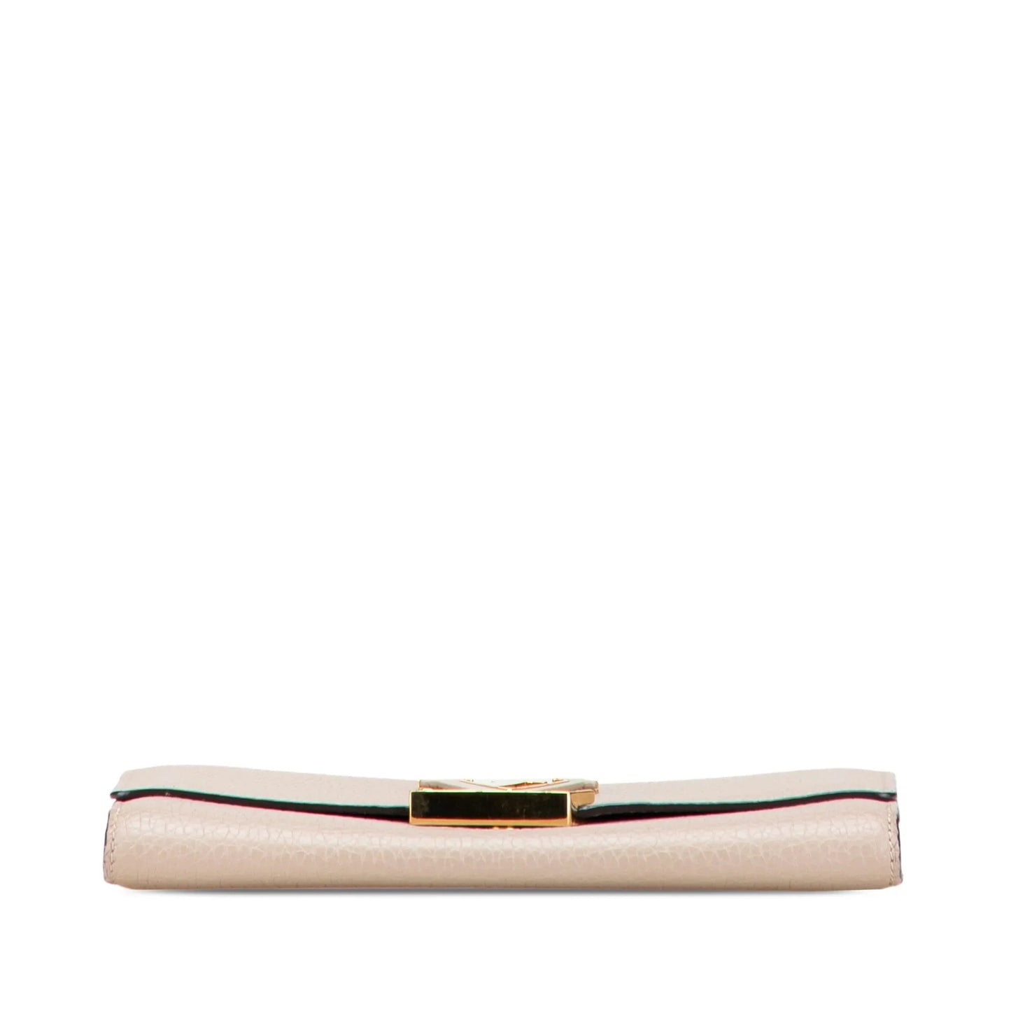 Creme Louis Vuitton Taurillon Capucines Wallet
