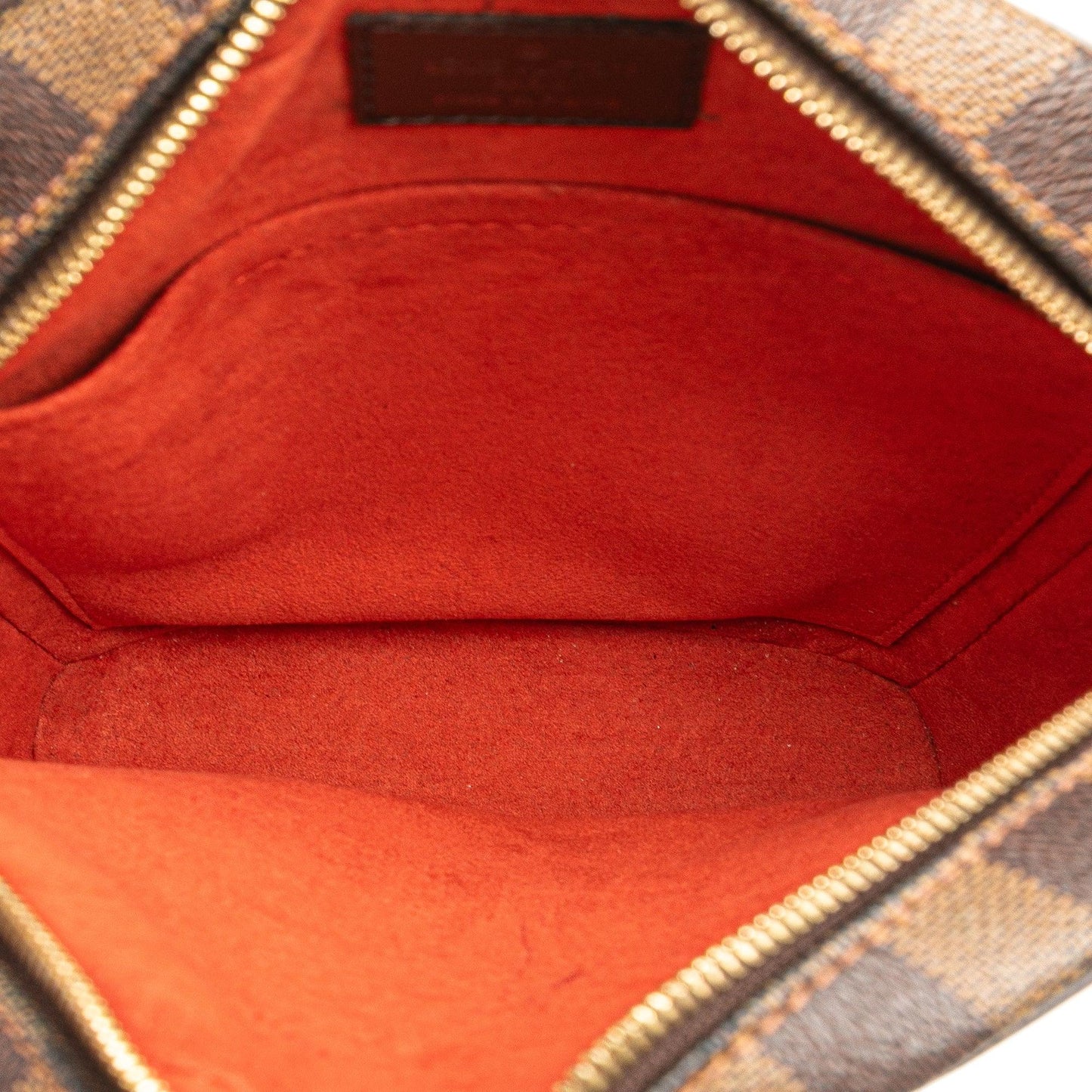 Brown Louis Vuitton Damier Ebene Ipanema PM Crossbody Bag