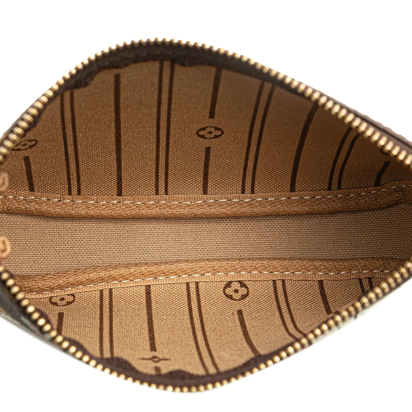 Brown Louis Vuitton Monogram Patch Mini Pochette Accessoires Handbag