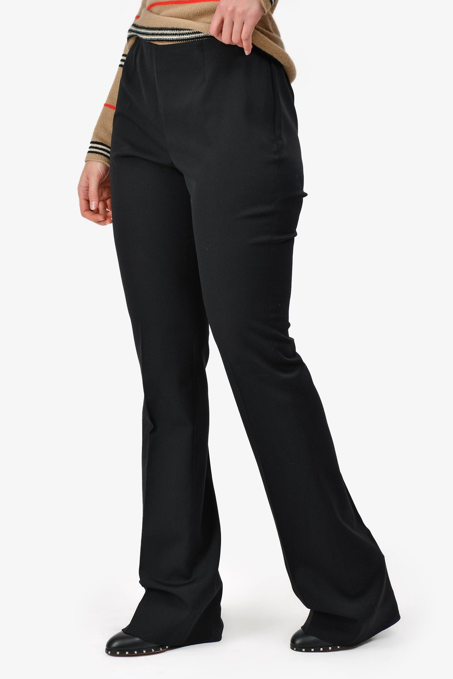 Gucci Black Straight Leg Tro rs Size 44
