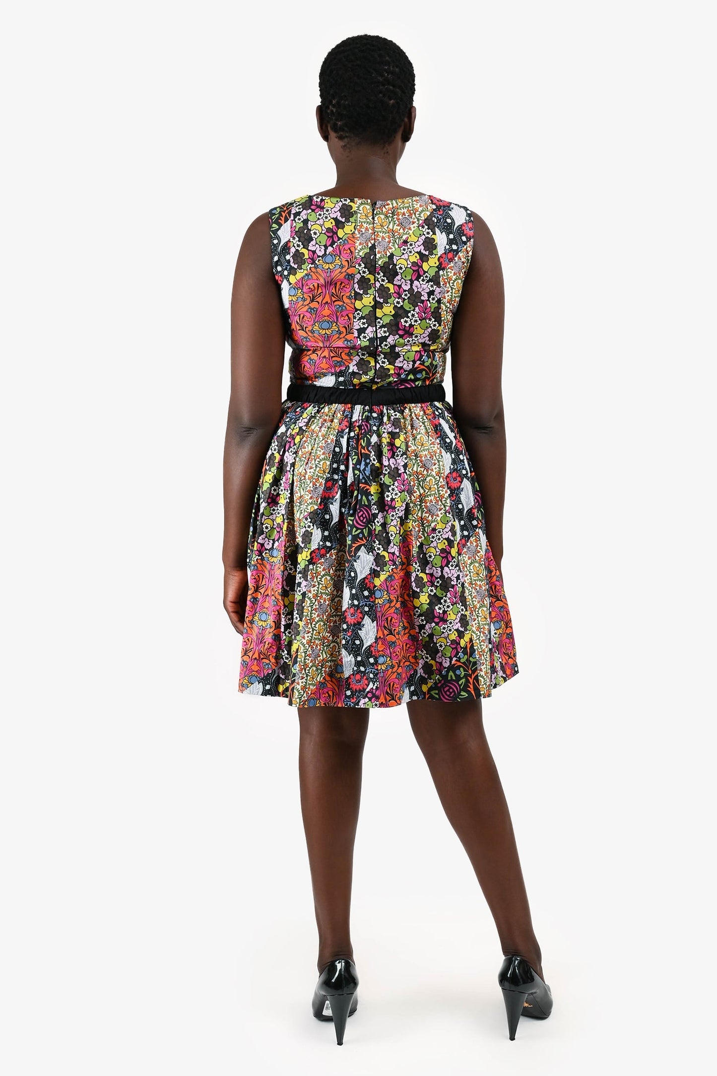 Prada X Holiday & Brown 2003 Floral Sundress Size 42