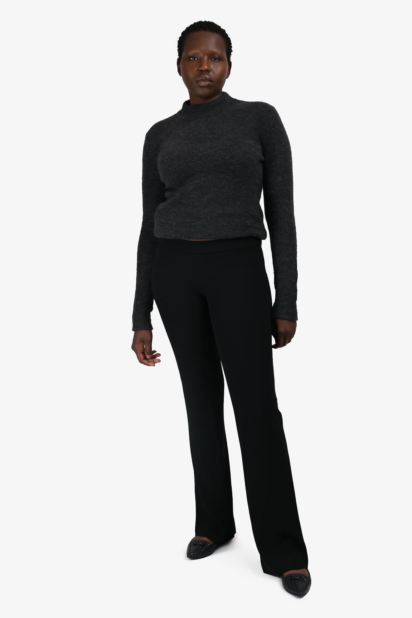 Gucci   Black Straight Leg Tro rs Size 46
