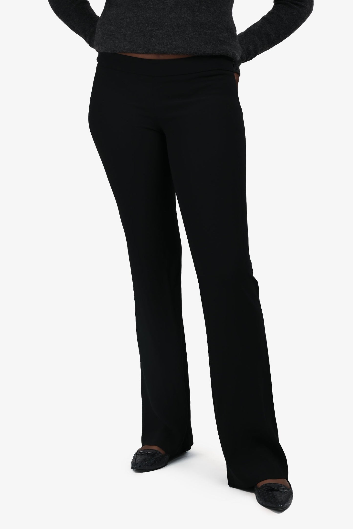 Gucci   Black Straight Leg Tro rs Size 46