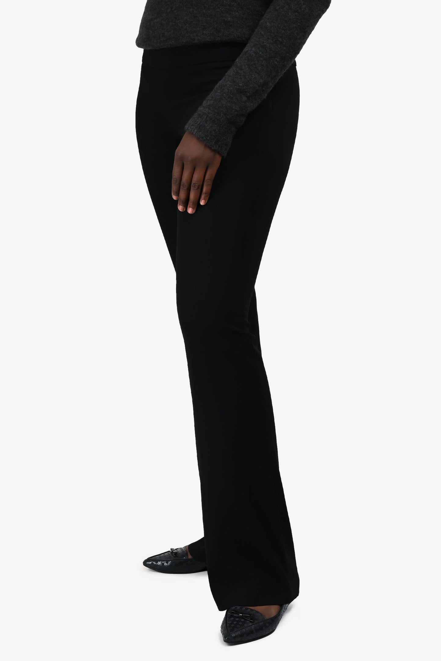 Gucci   Black Straight Leg Tro rs Size 46