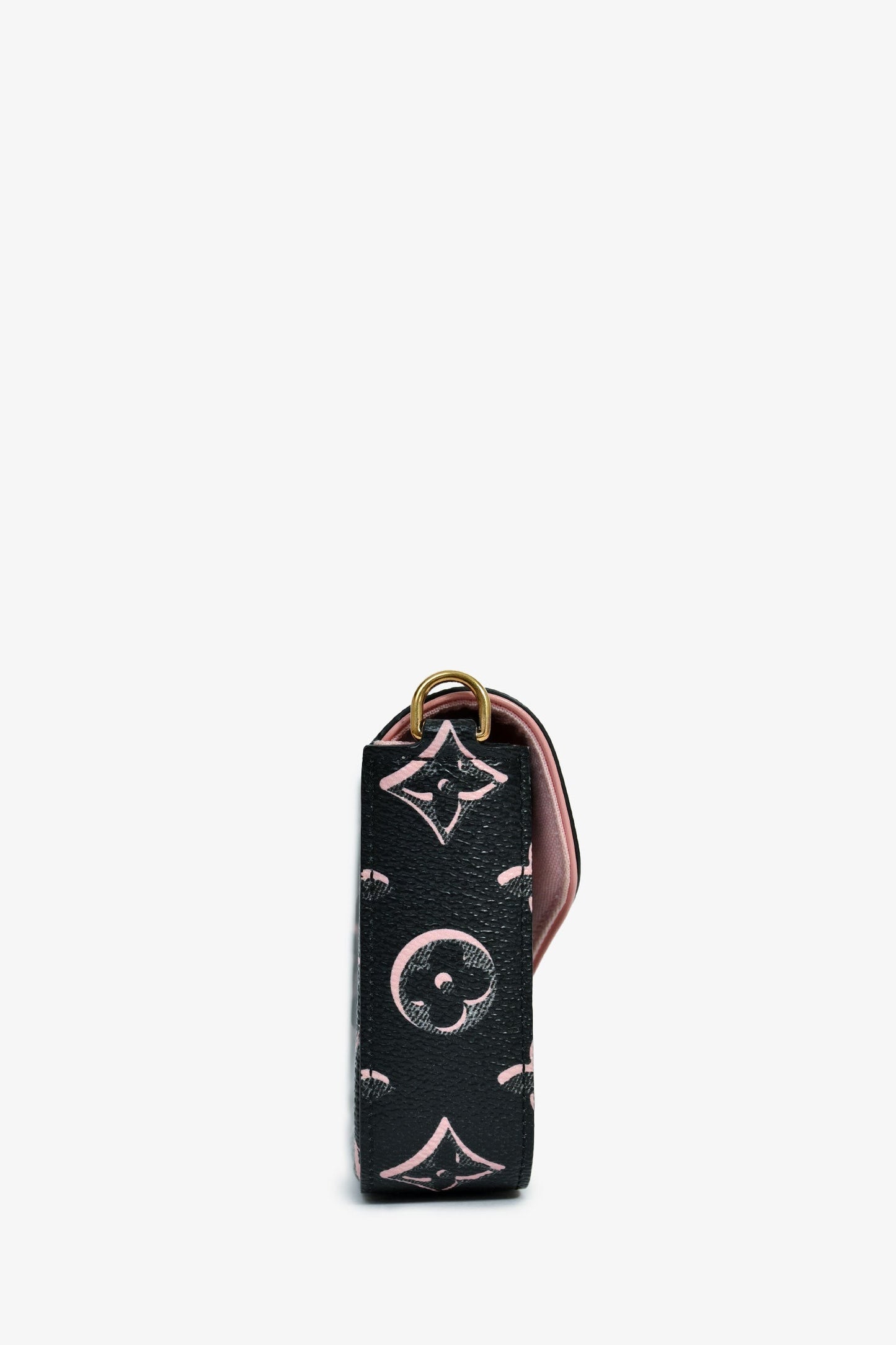 Louis Vuitton 2022 Black/Pink Monogram 'Fall For You' Felicie Go Pochette
