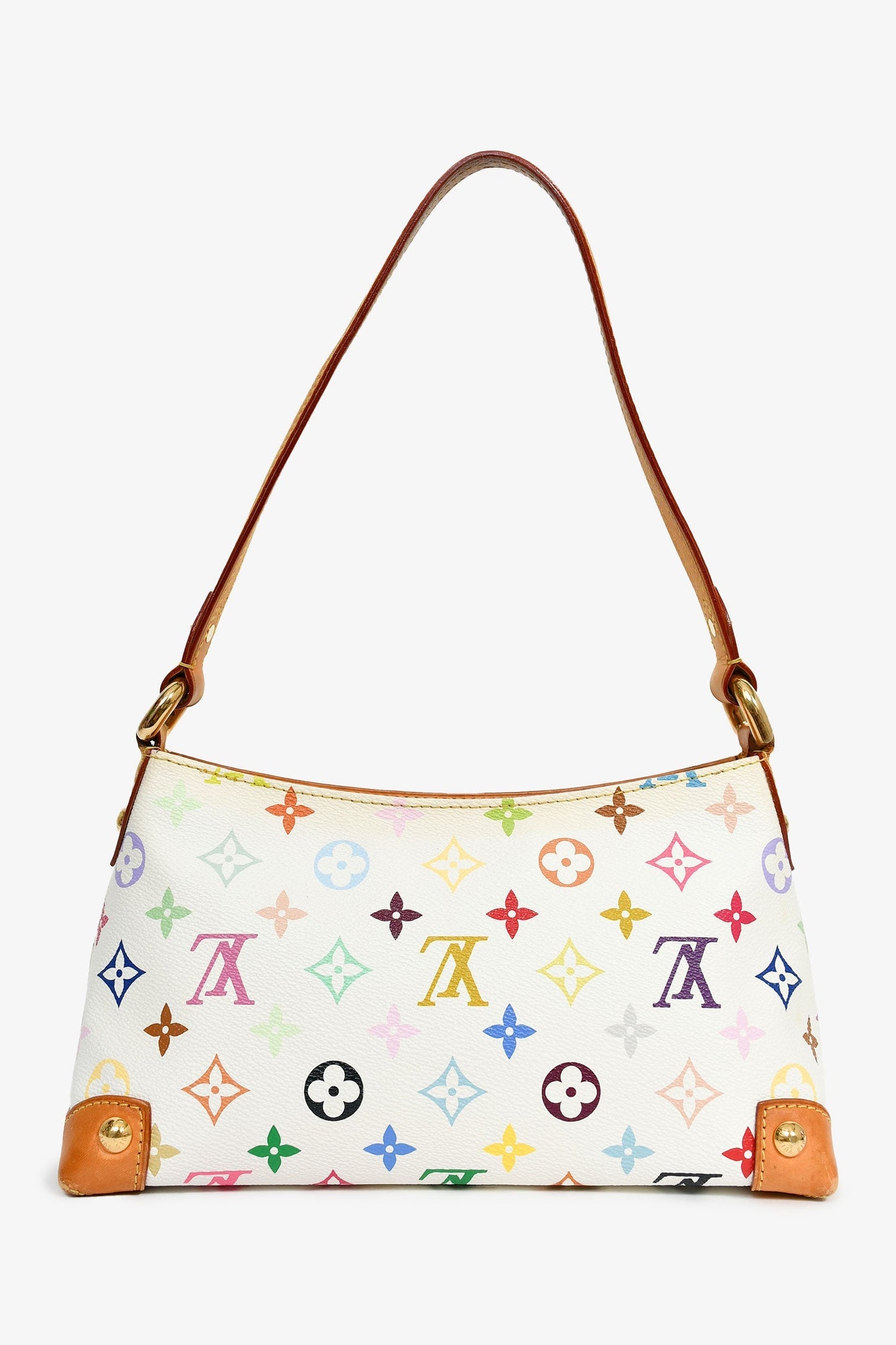 Louis Vuitton 2006 White/Multicolour Monogram 'Eliza' Shoulder Bag