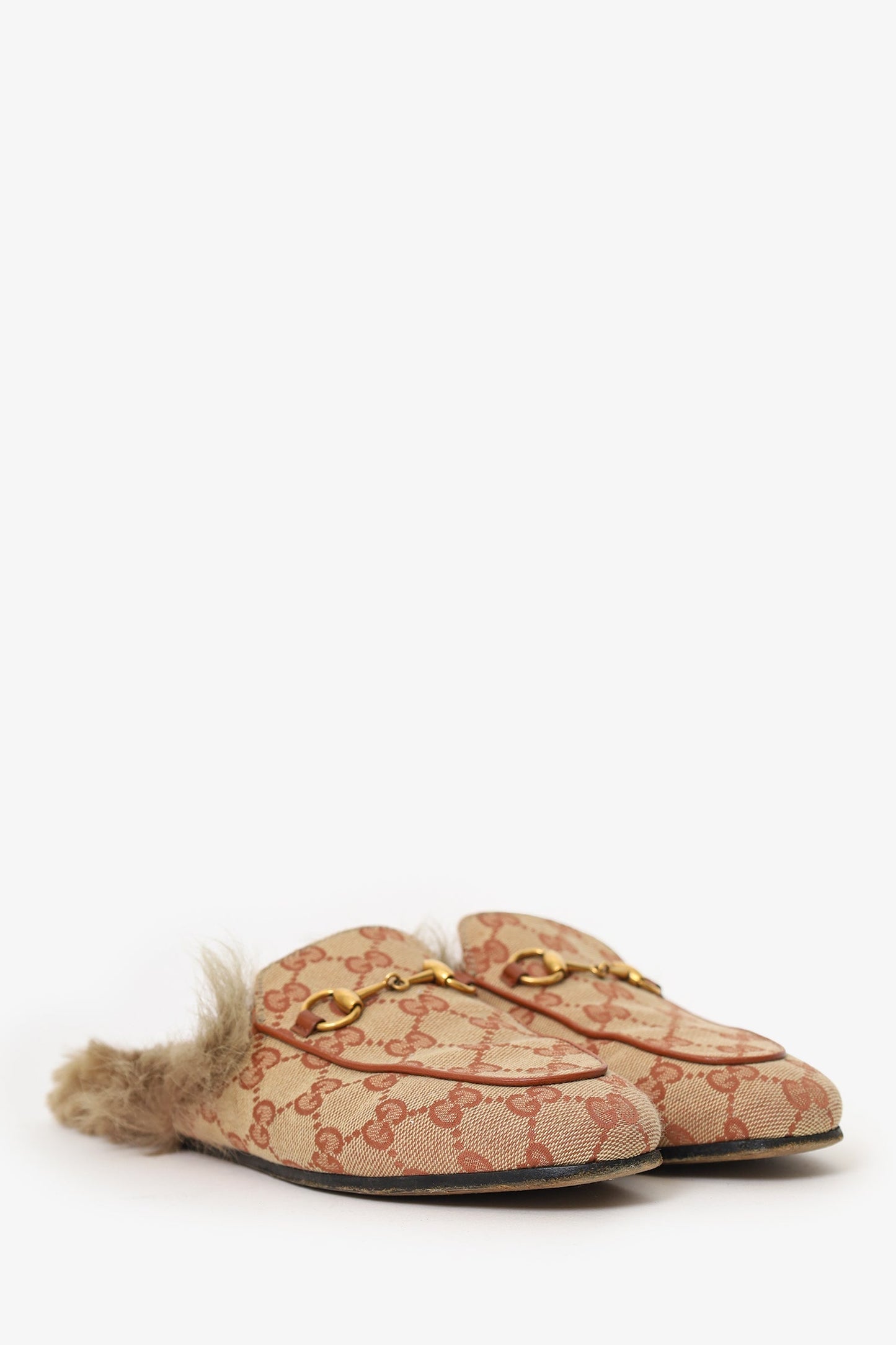 Gucci Supreme Princeton Loafer Slides Size 36