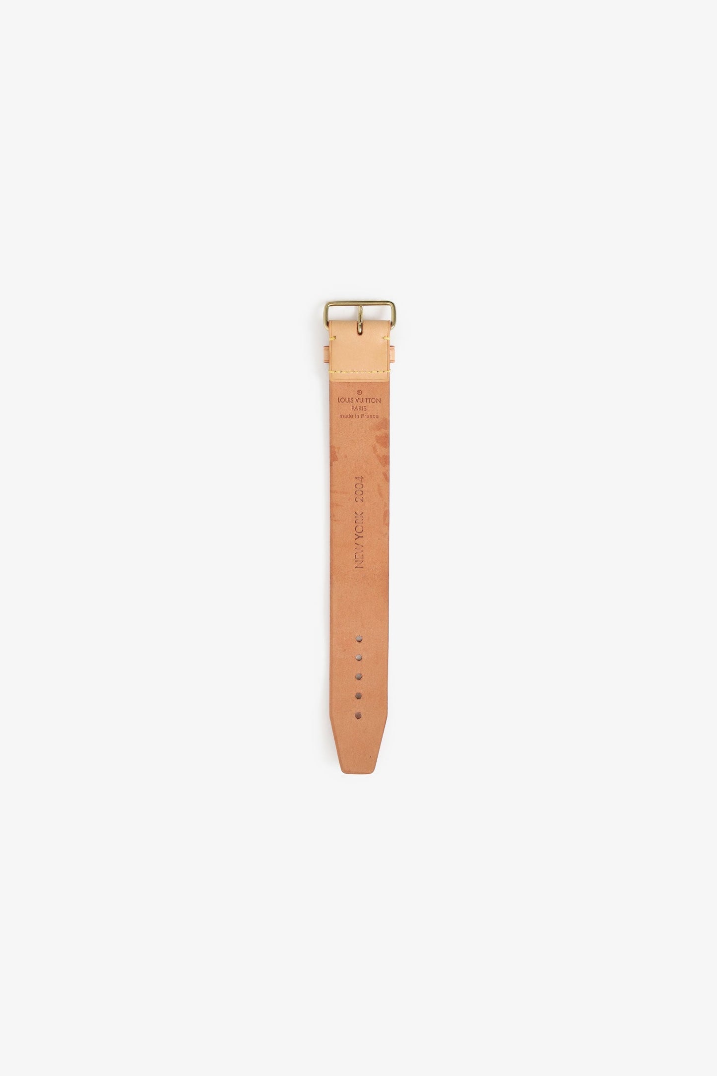 Louis Vuitton 2004 150th Anniversary TOKYO Poignet Luggage Tag Strap
