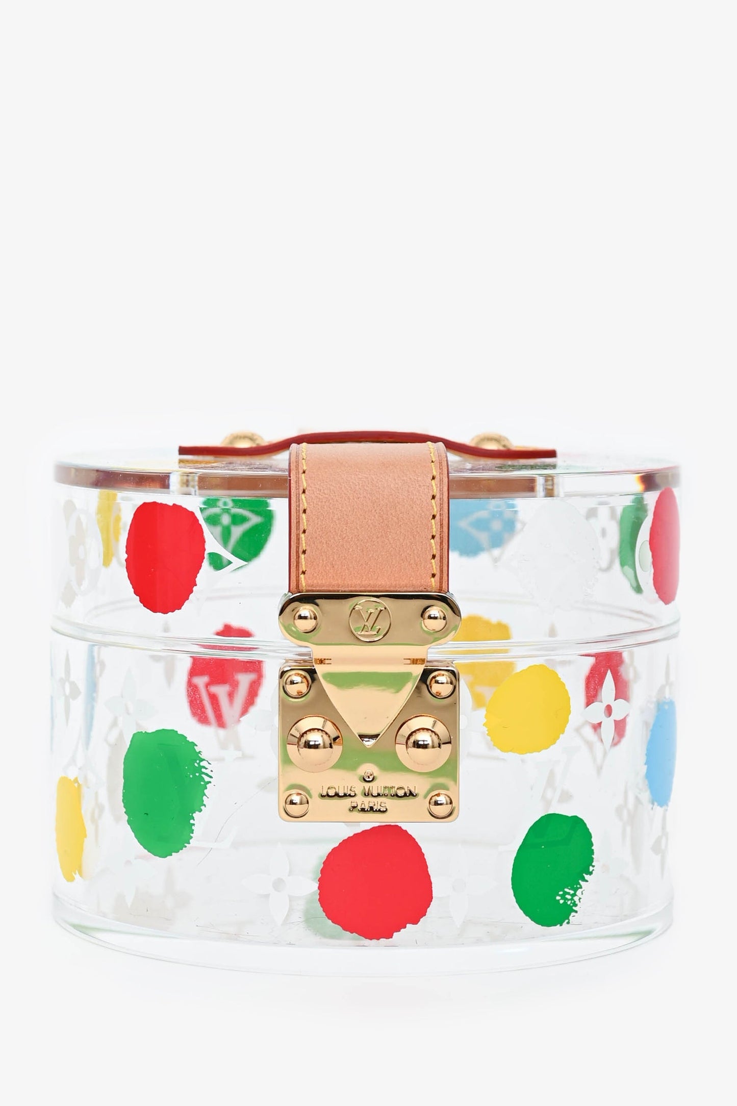 Louis Vuitton x Yayoi Kusama Clear/Multicolour 'Scott' Box