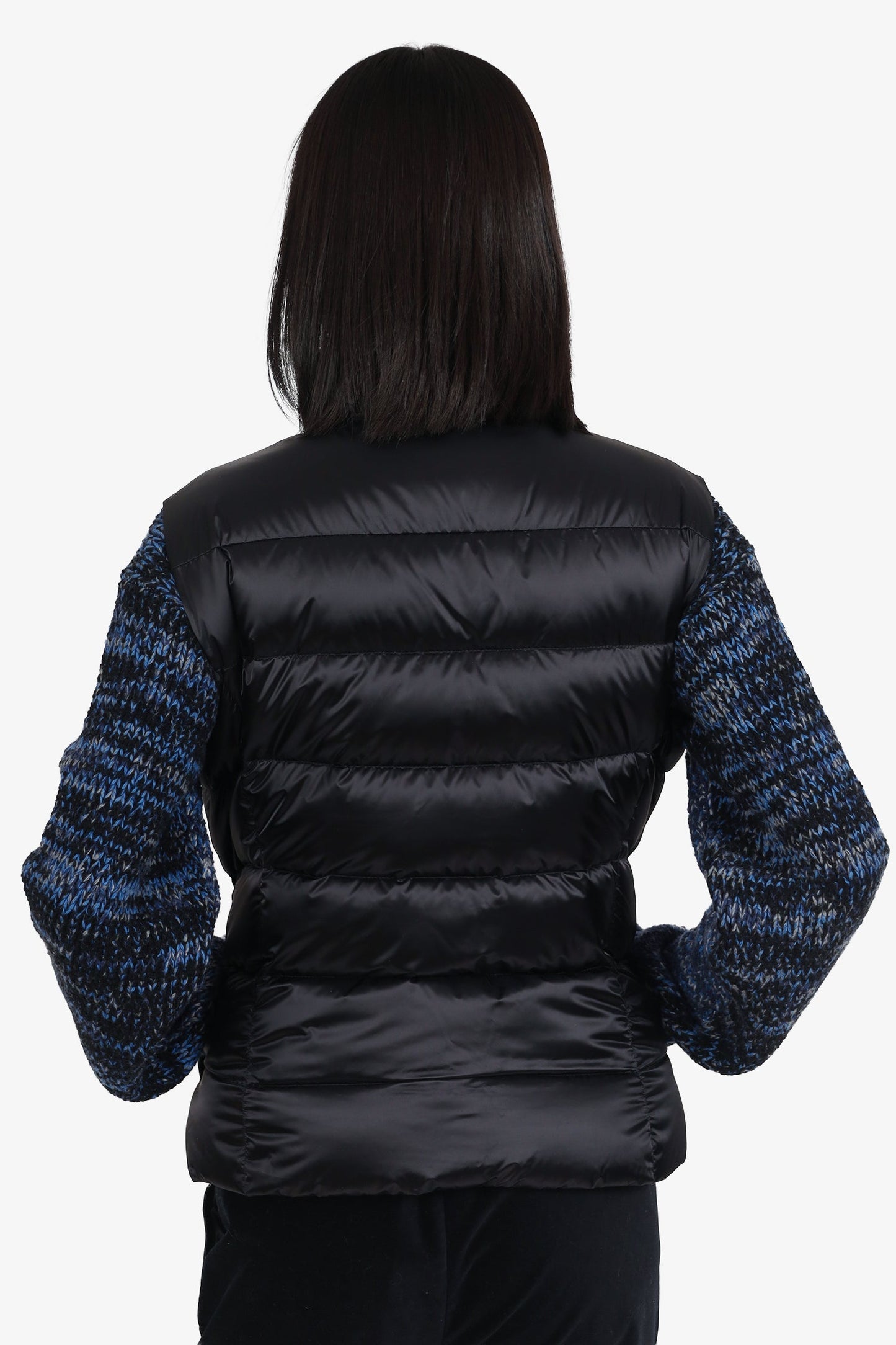 Prada Black Down Padded Vest Size 48