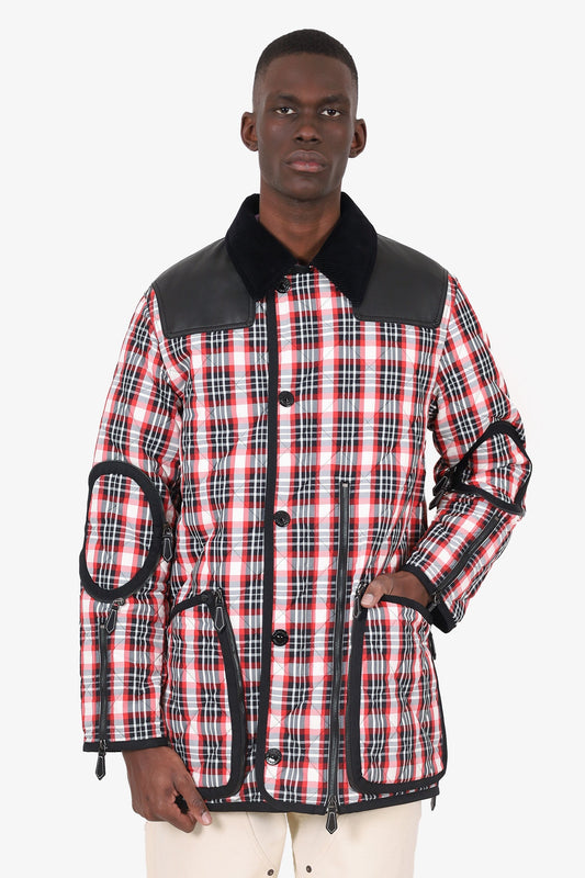 Burberry “Memories” A/W ‘20 Runway Men’s Quilted Jacket Size S Mens