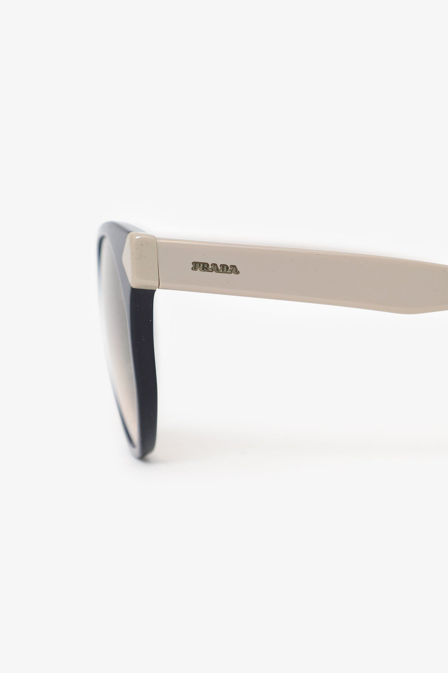 Prada Purple/Grey Oversized Sunglasses
