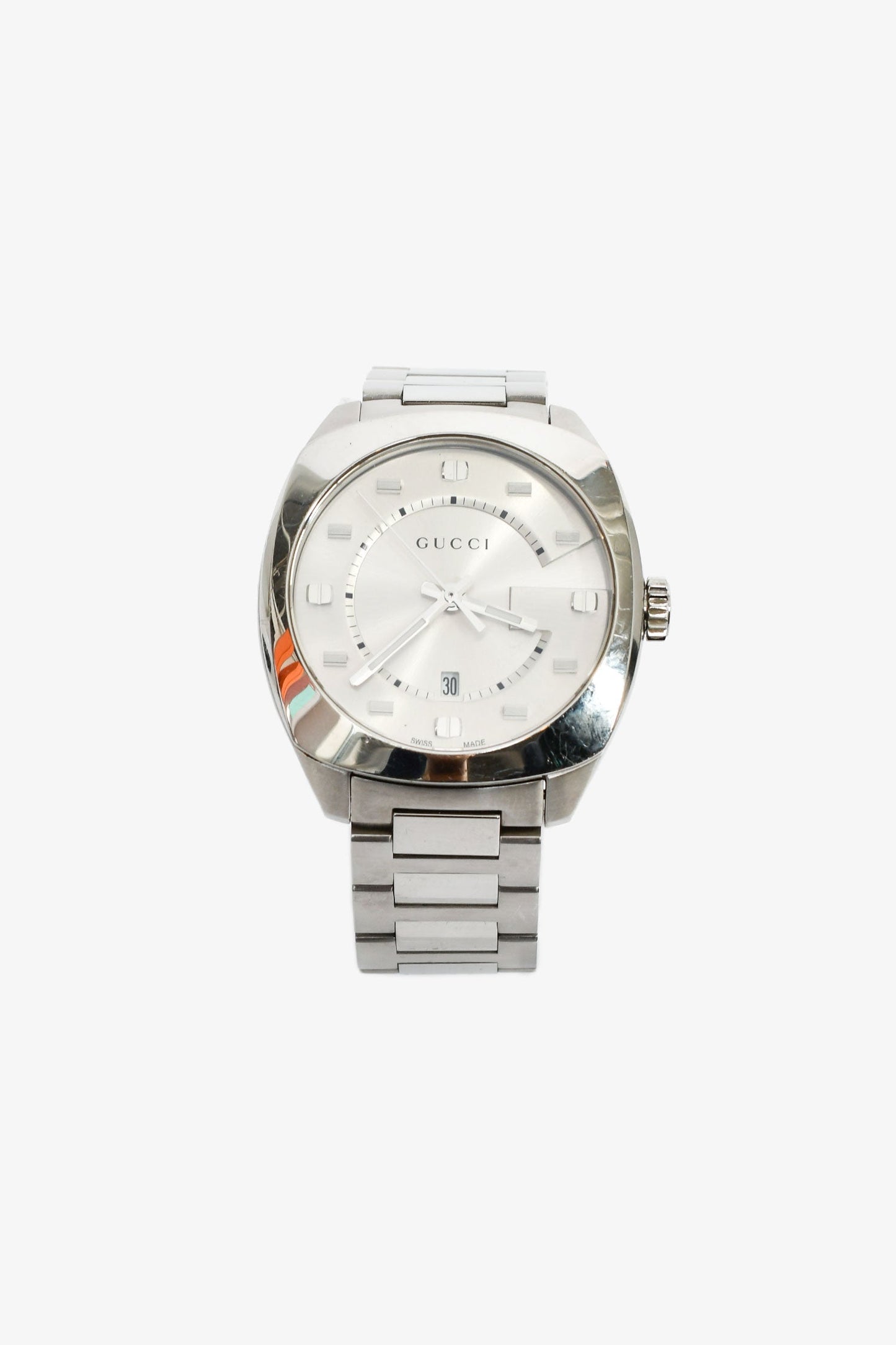 Gucci Stainless Steel GG2570 Collection 41mm Face Watch