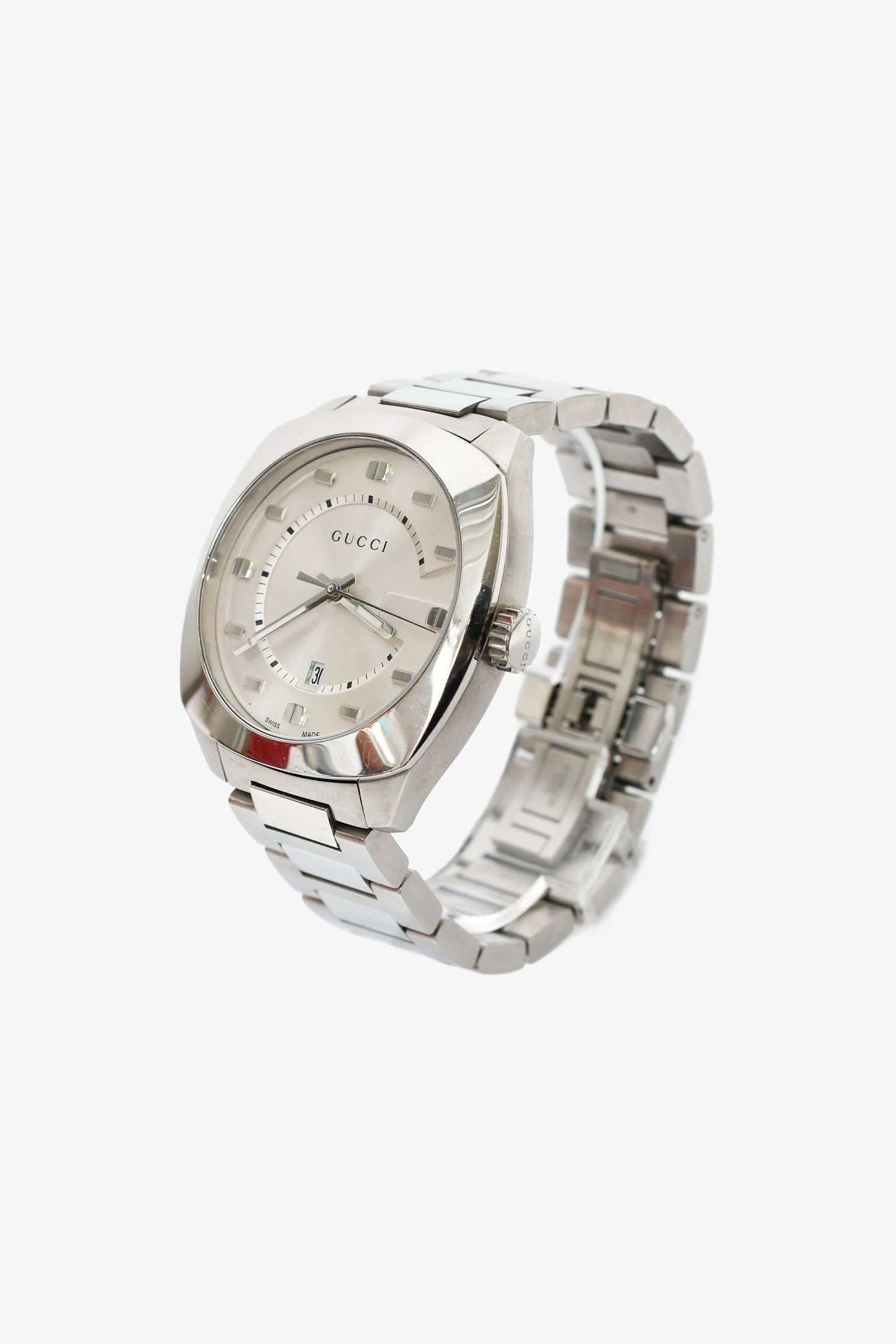 Gucci Stainless Steel GG2570 Collection 41mm Face Watch