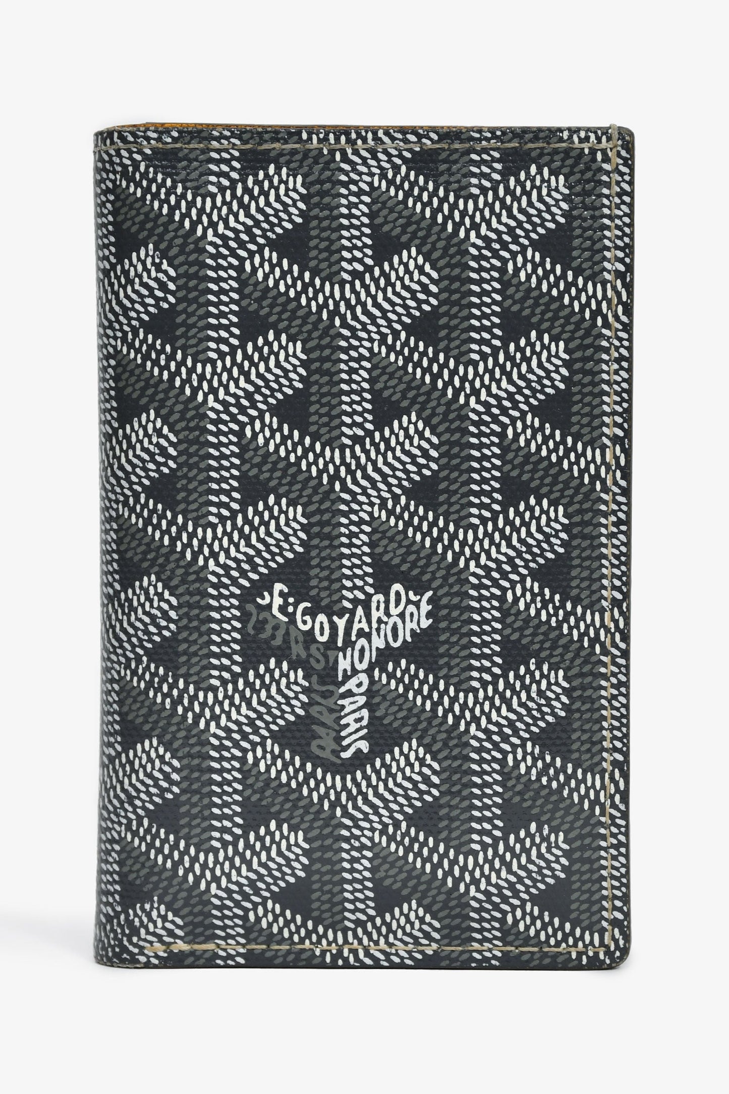 Goyard Grey Goyardine Leather Saint-Marc Card Wallet