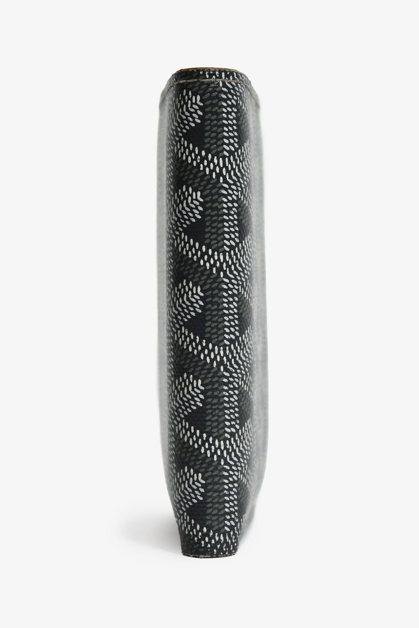 Goyard Grey Goyardine Leather Saint-Marc Card Wallet