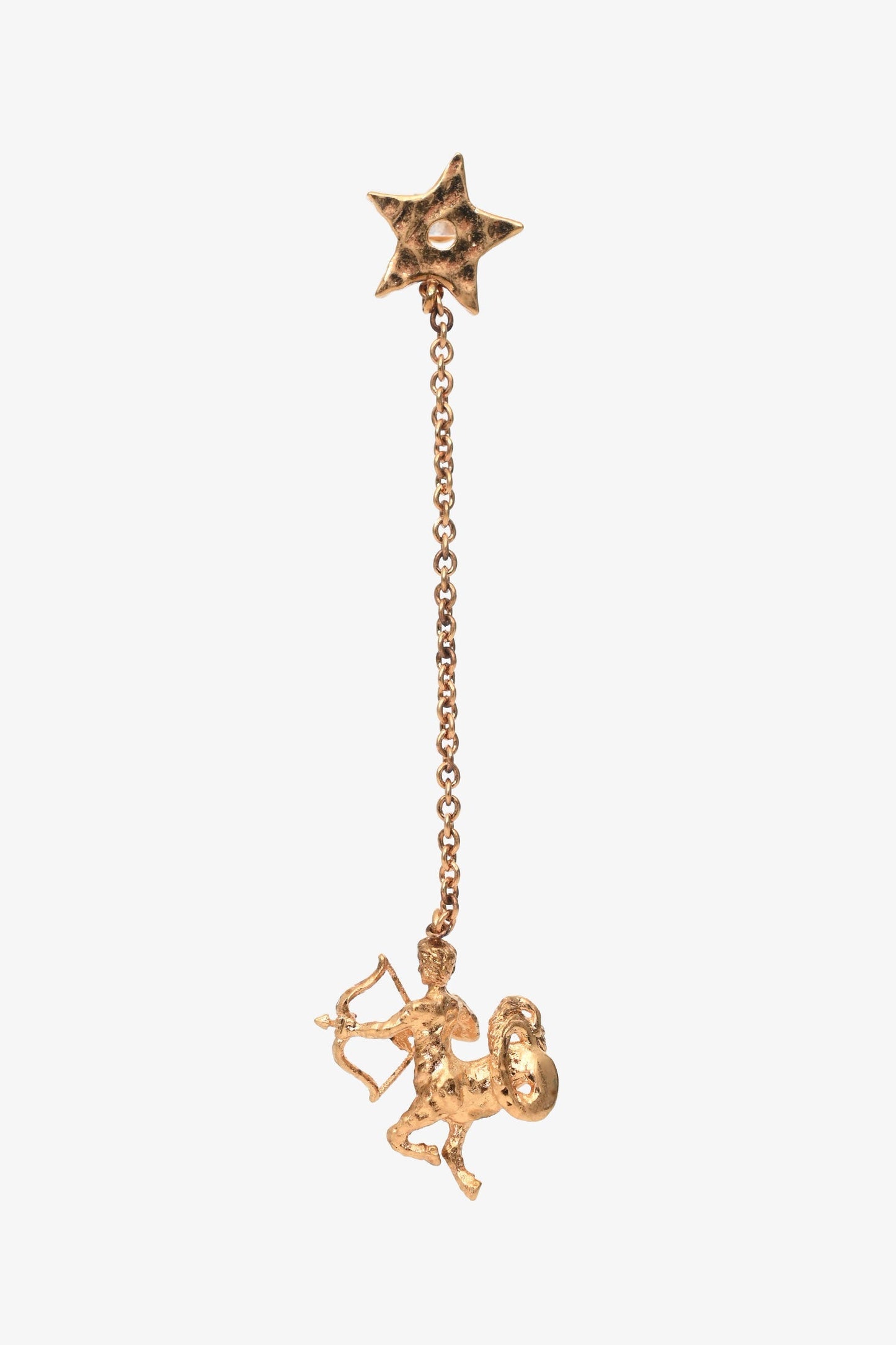 Christian Dior Resin Zodiaddict Lion Earrings