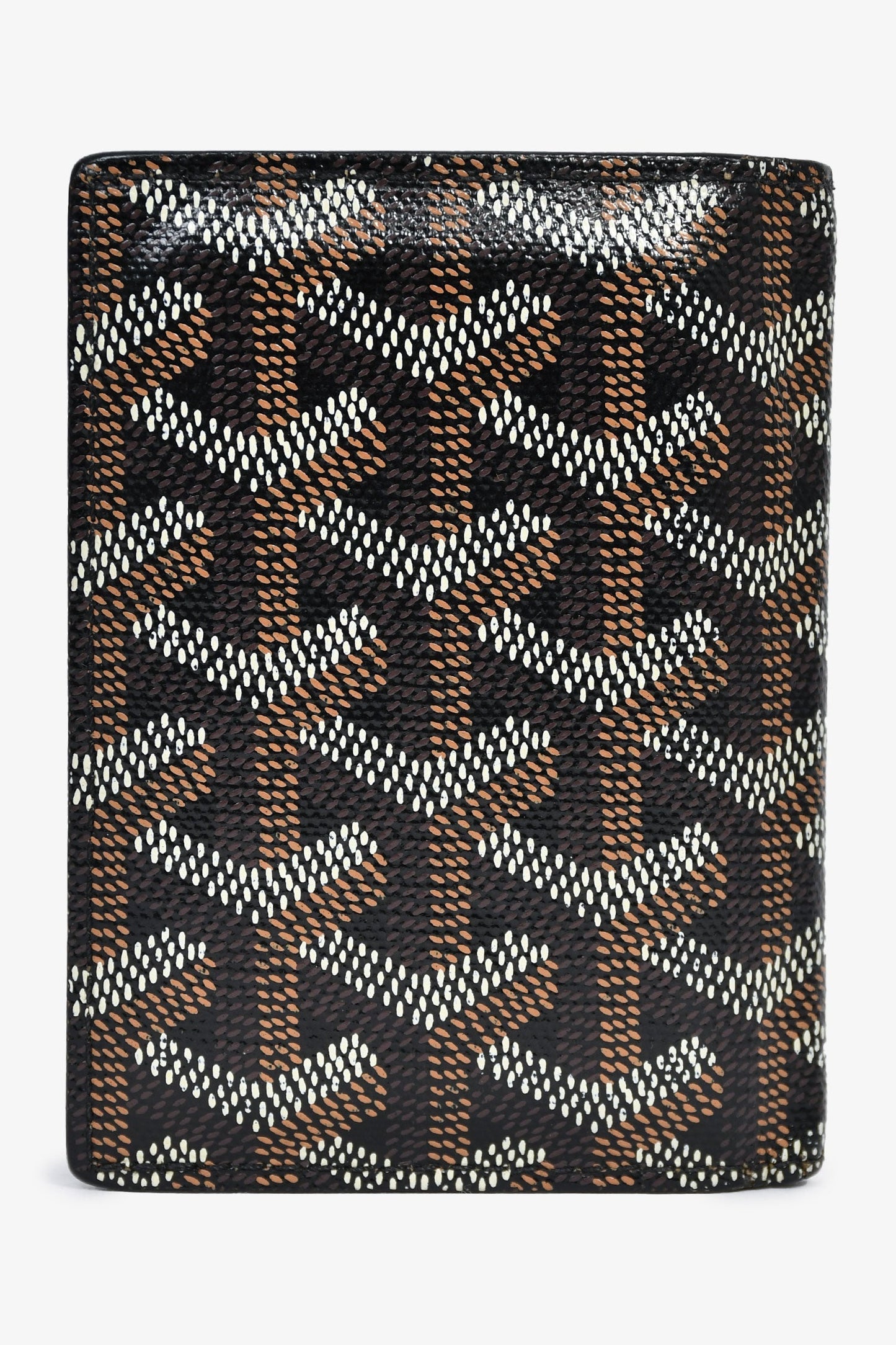 Goyard Black Goyardine Leather Saint-Marc Card Wallet