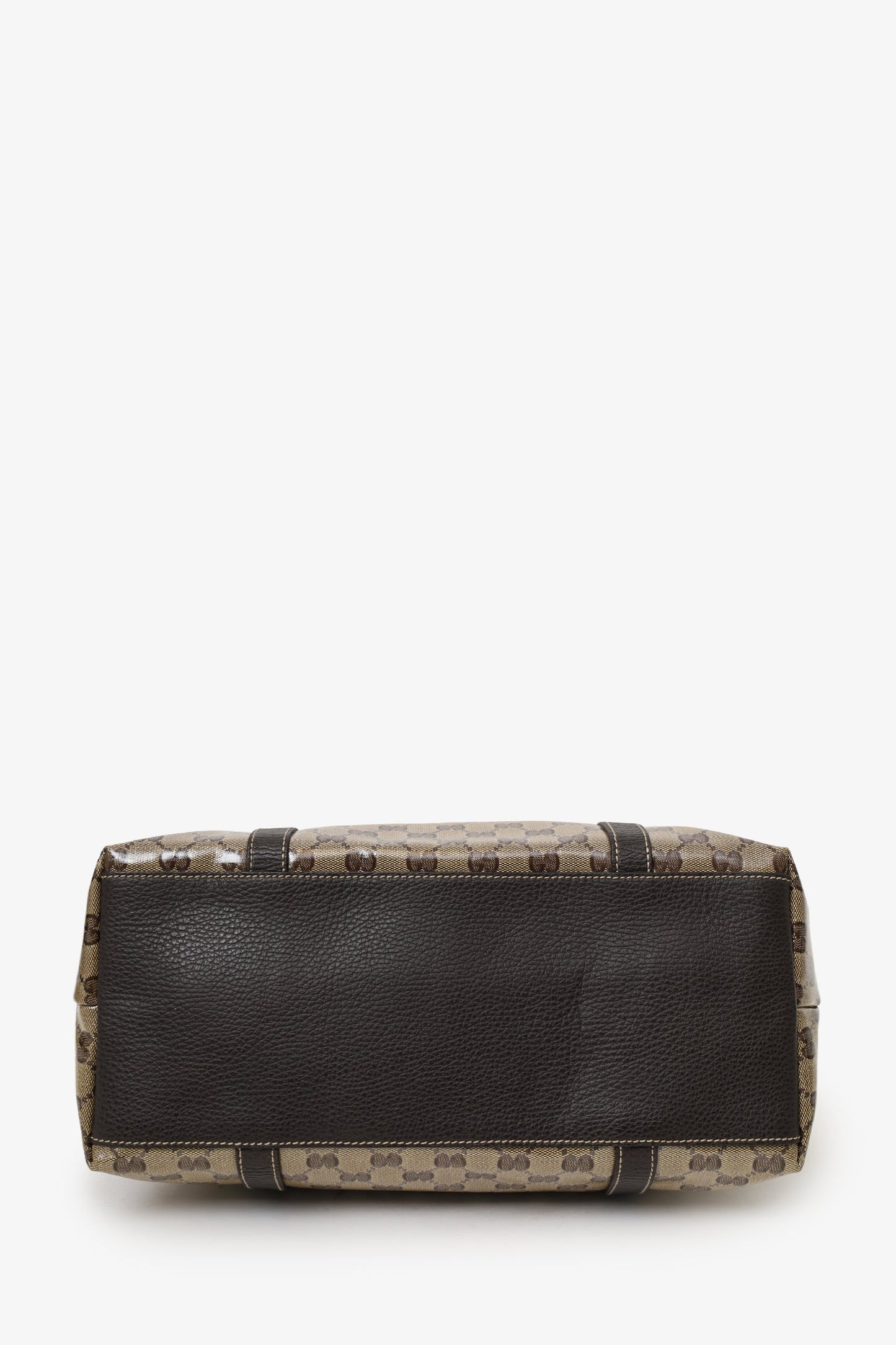 Gucci Brown GG Crystal Dome Bag