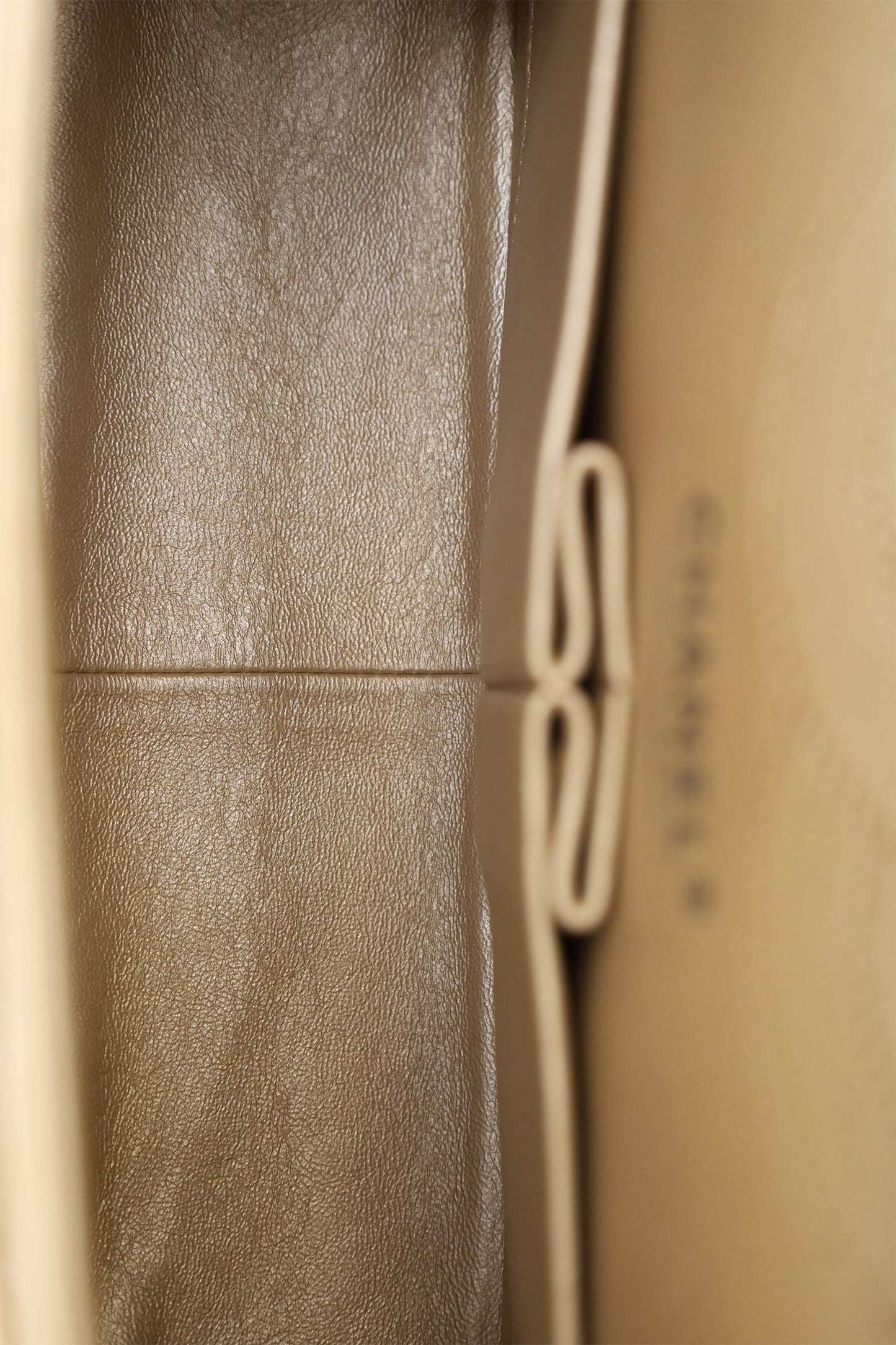 Pre-Loved Chanel™ 2012-13 Beige Metallic Aged Calfskin 2.55 Reissue Flap Bag