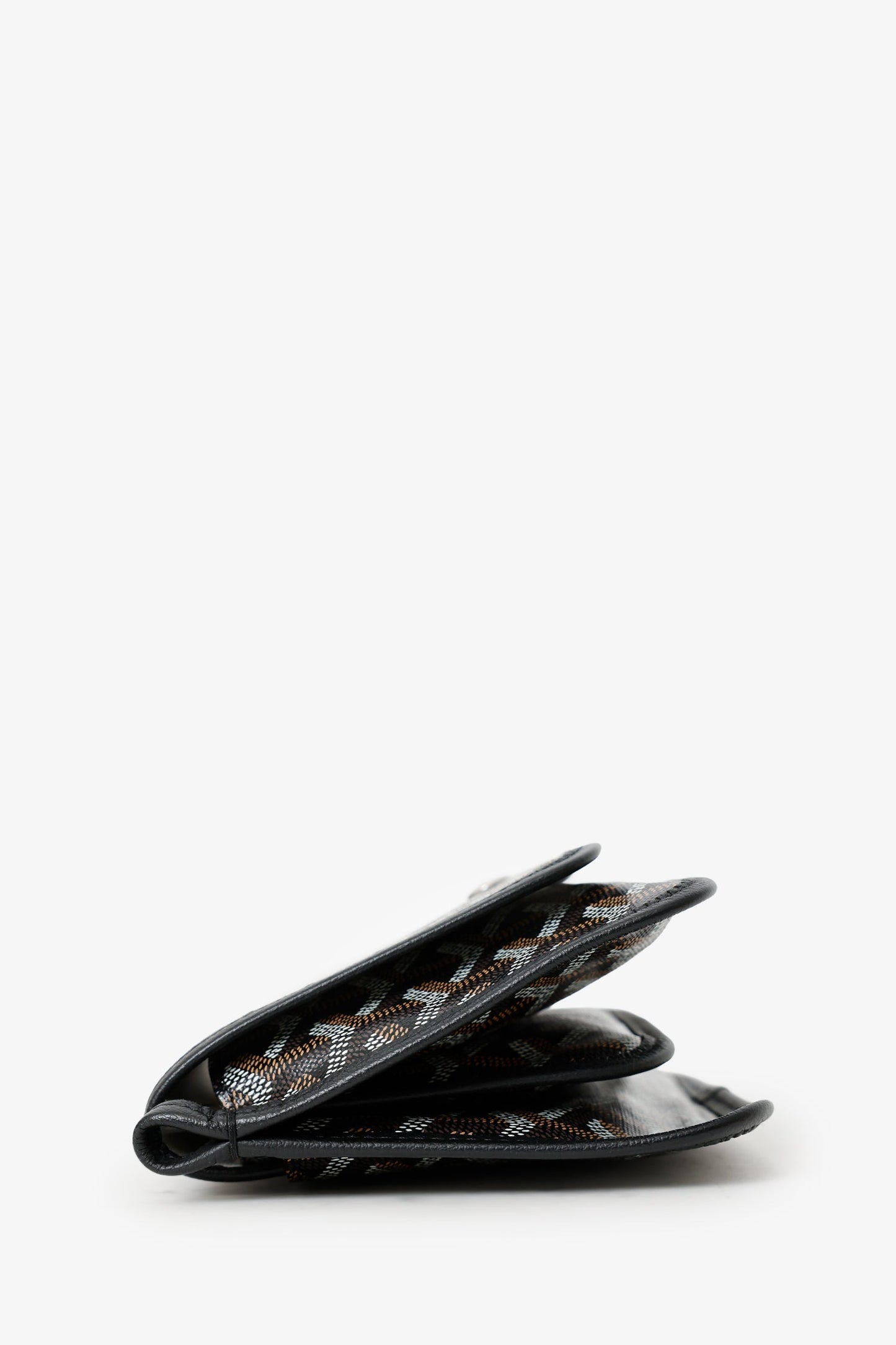 Goyard Black Goyardine Plumet Crossbody Bag