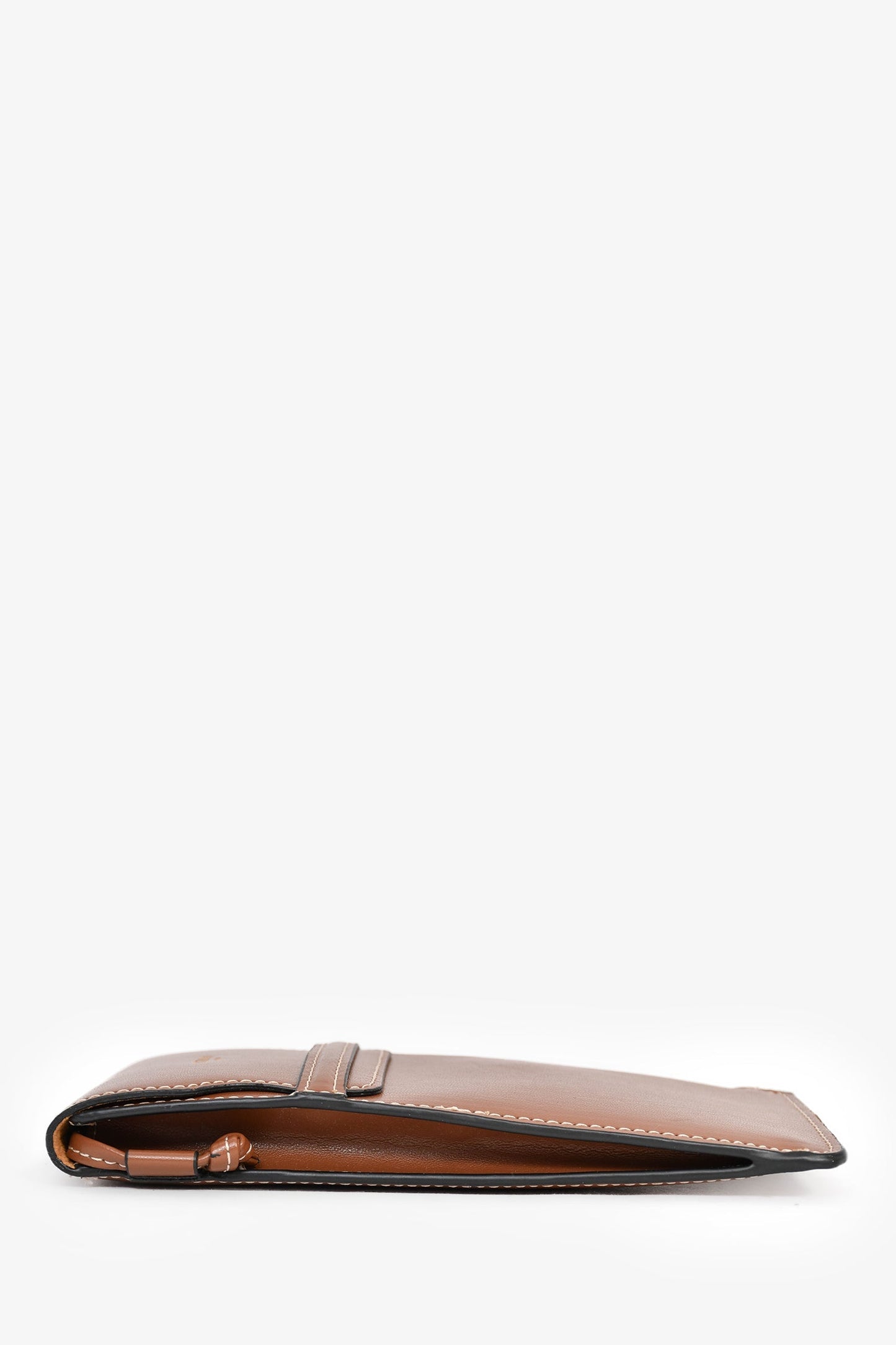 Celine Brown Leather Sunglass Pouch