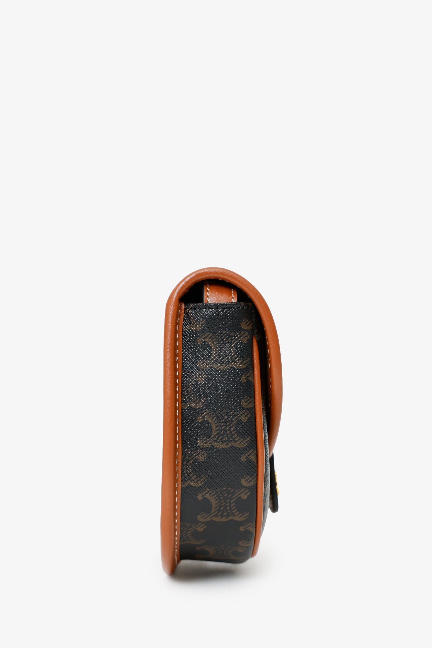 Celine Brown Triomphe Mini Besace