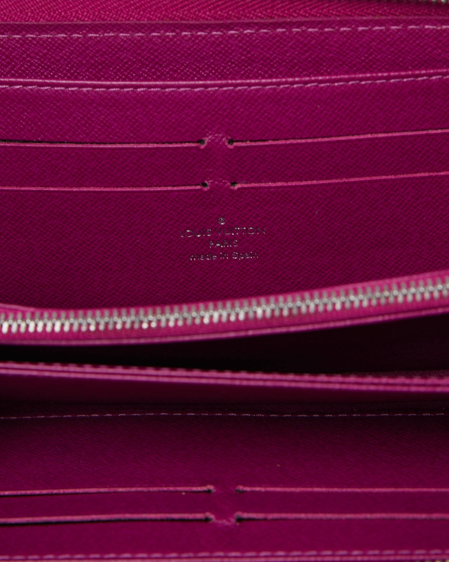 Louis Vuitton Epi Leather Zip Around Wallet