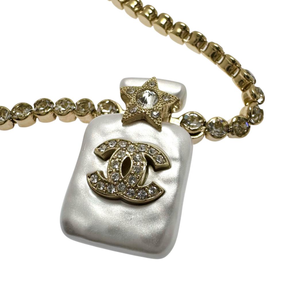 Chanel Parfum Bottle Necklace Necklace
