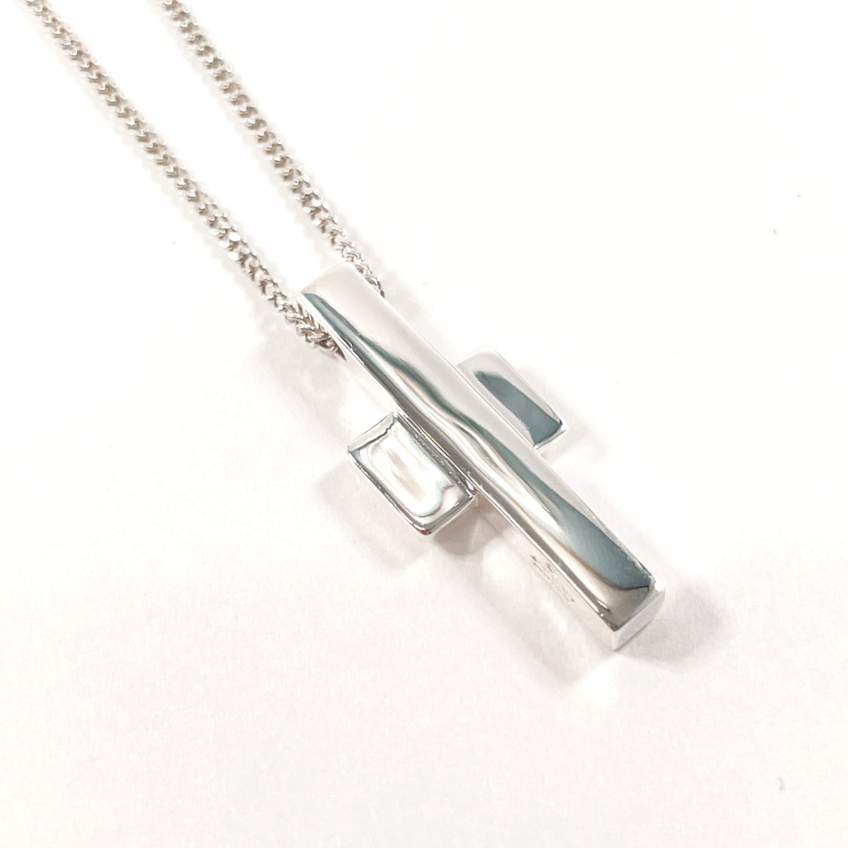 GUCCI Necklace Silver925 Silver cross unisex