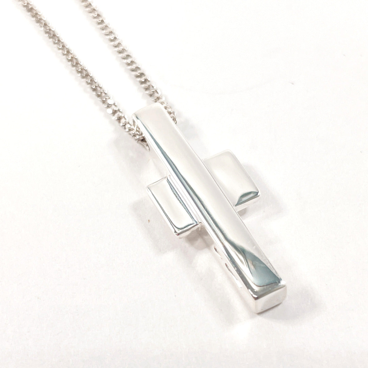 GUCCI Necklace Silver925 Silver cross unisex