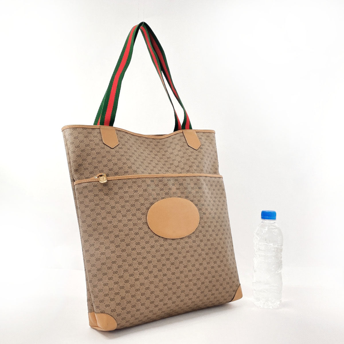 GUCCI Tote Bag 002 983 0054  GG Supreme Canvas Brown Sherry line Women