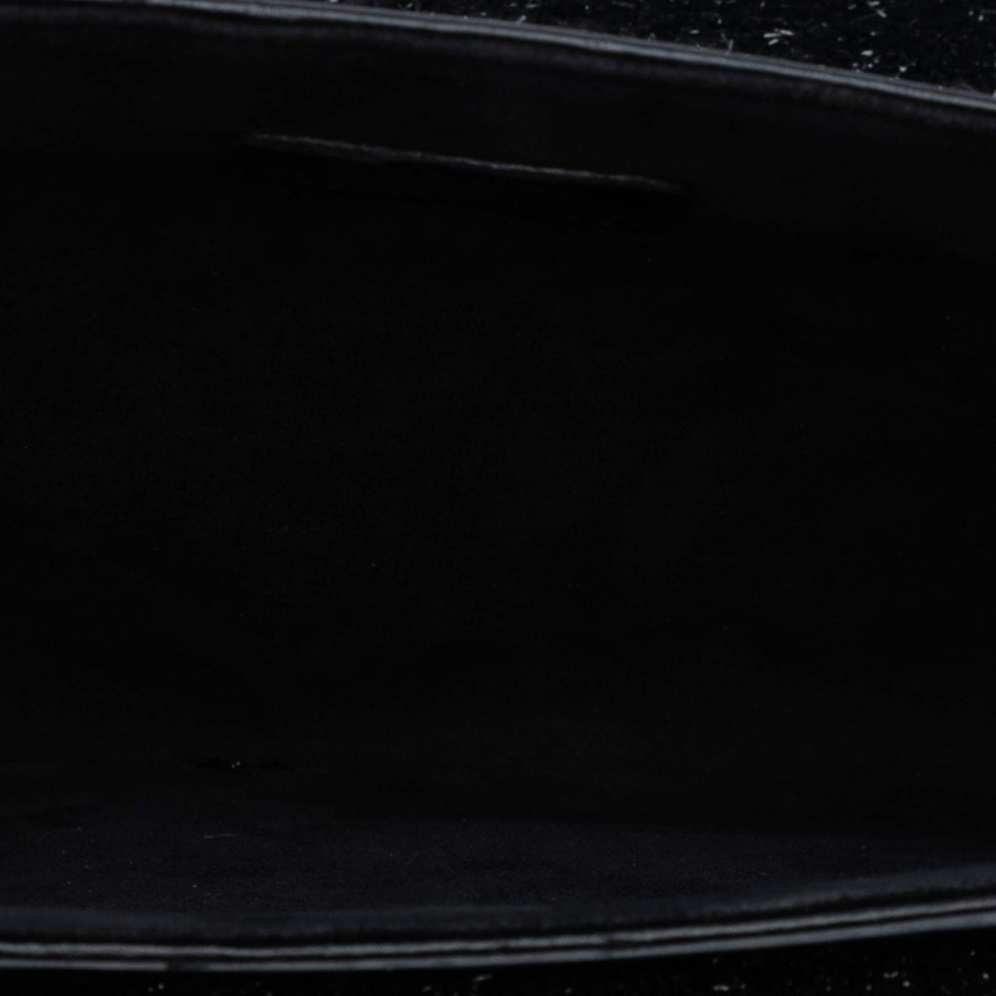 Black Chanel CC Tweed Chain Around Tablet Holder Crossbody