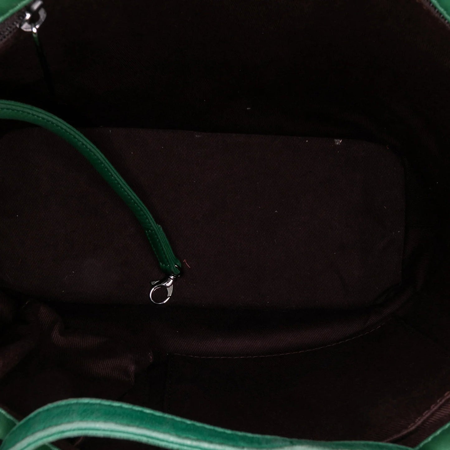 Green Chanel CC Quilted Lambskin Country Club Tote
