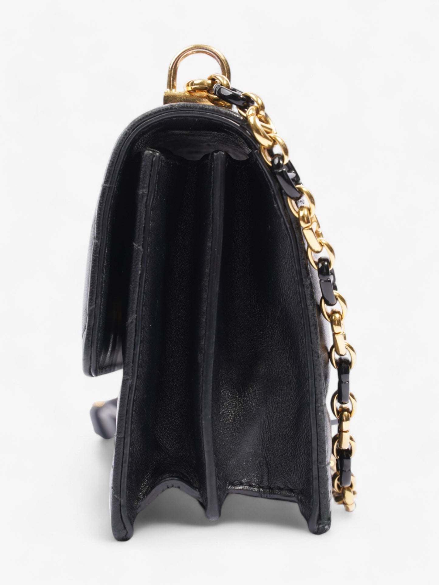 Christian Dior Miss Caro Bag Black Lambskin Leather Mini