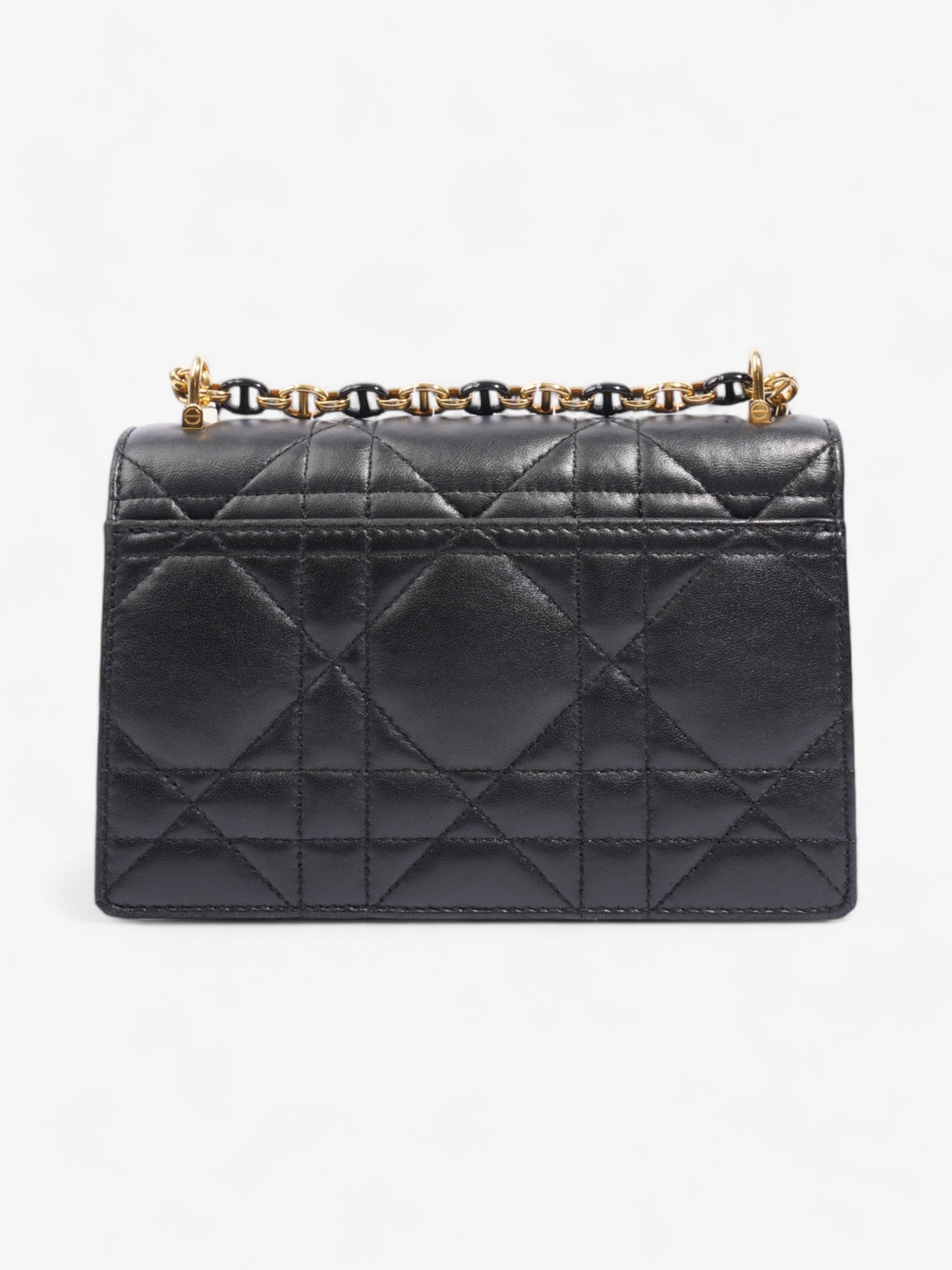 Christian Dior Miss Caro Bag Black Lambskin Leather Mini