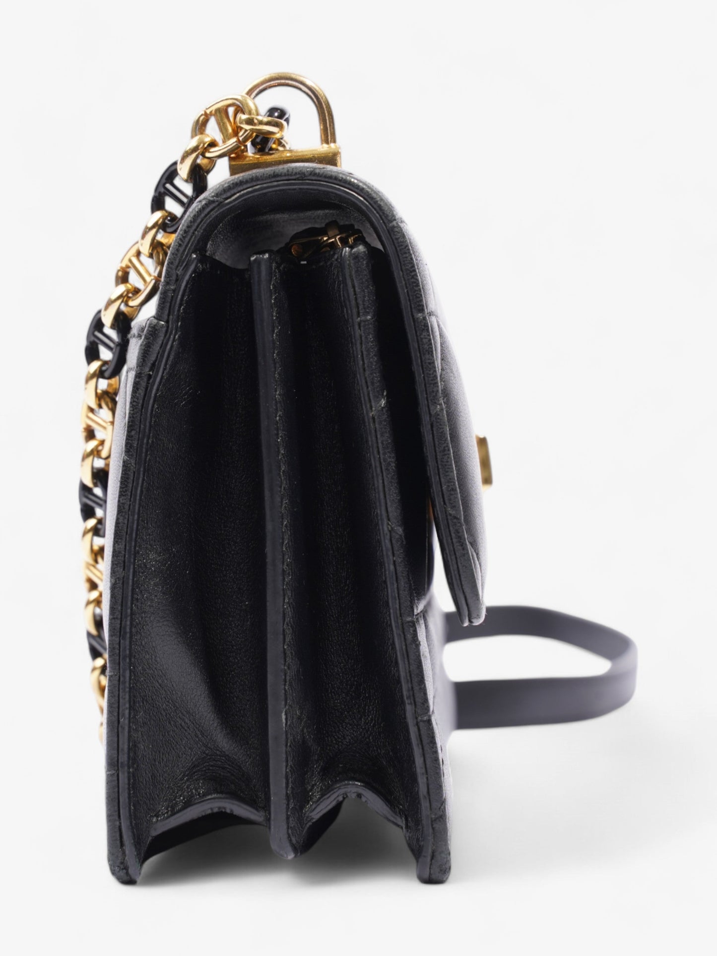 Christian Dior Miss Caro Bag Black Lambskin Leather Mini