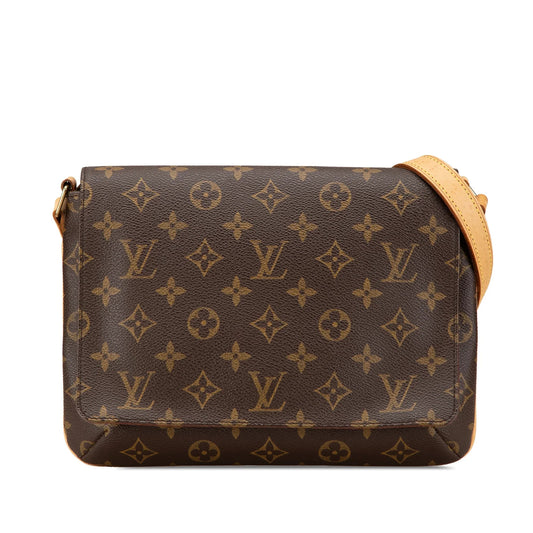 Brown Louis Vuitton Monogram M tte Tango Short Strap Shoulder Bag