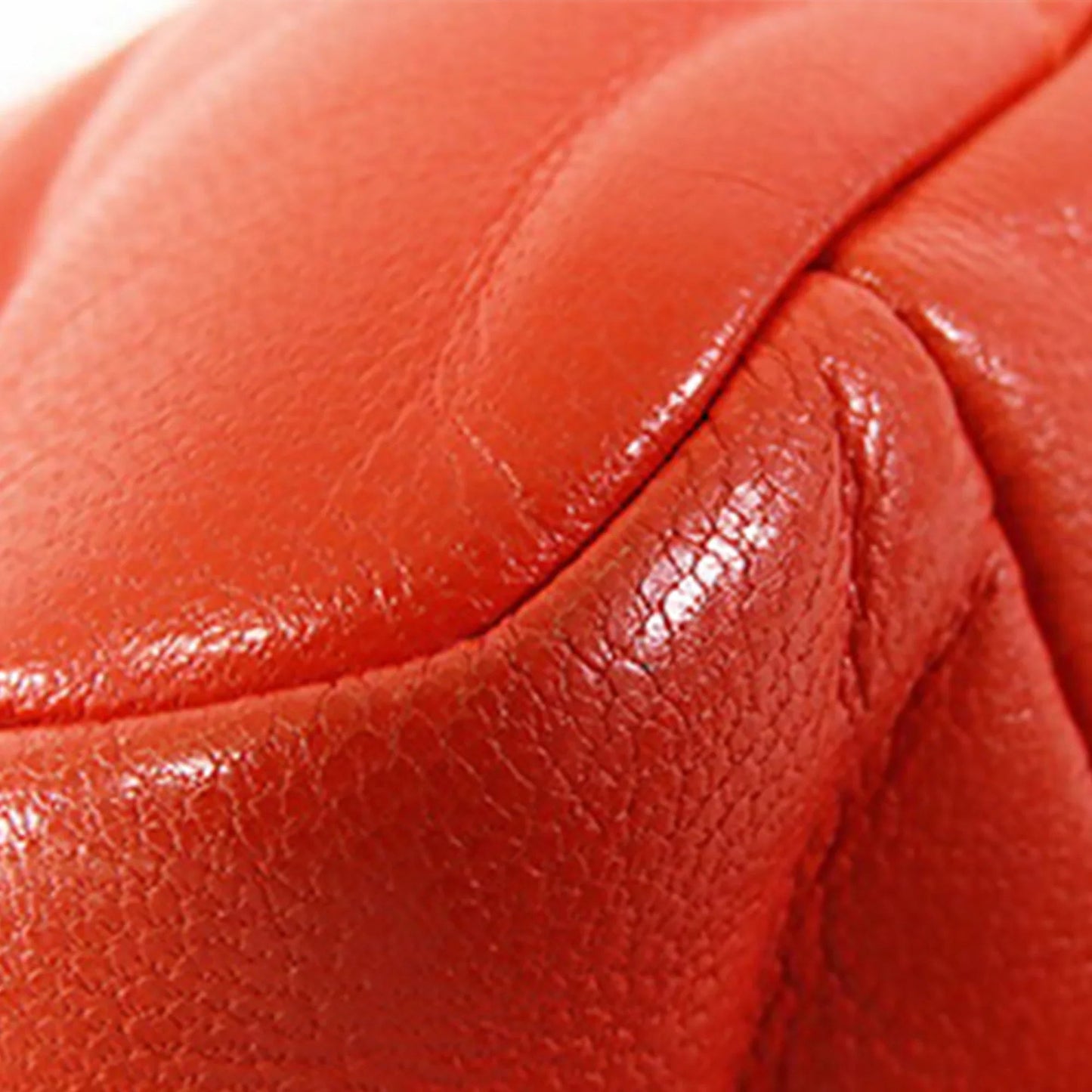 Orange Chanel Medium Lambskin 19 Flap Satchel