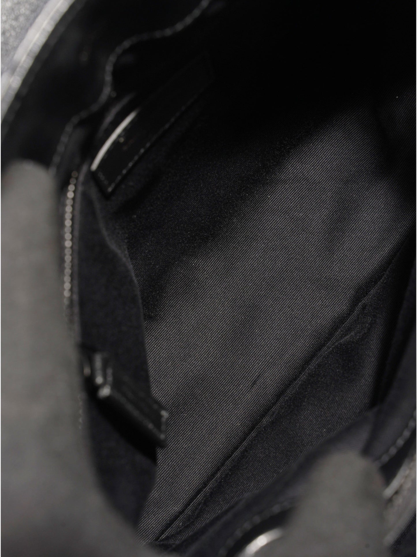 Saint Laurent Lou Lou Black Leather Medium