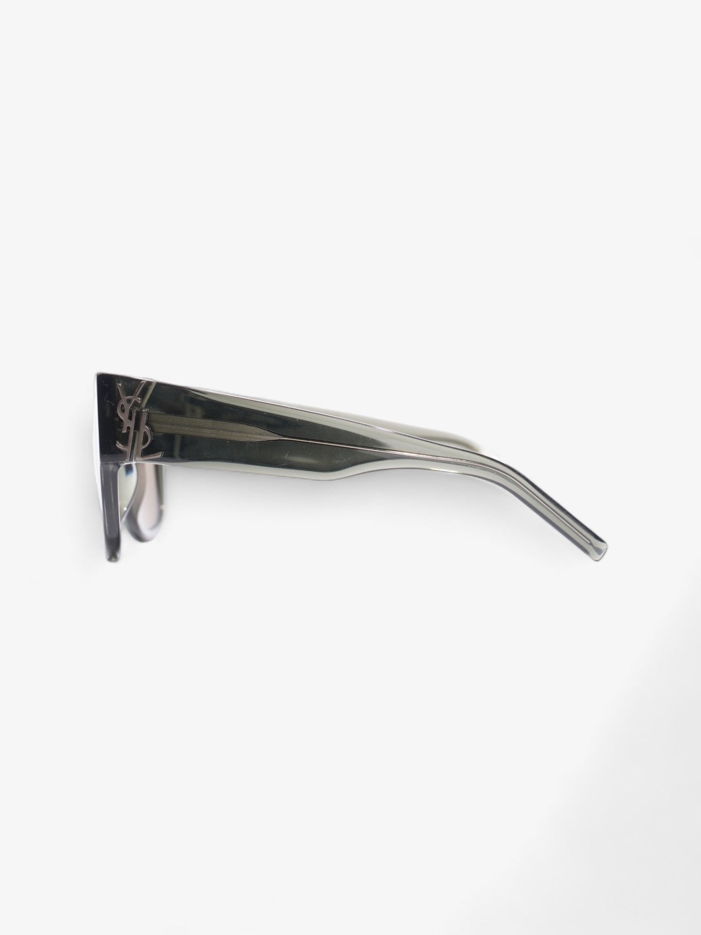 Saint Laurent SL M16 Sunglasses Olive Green Acetate 135mm