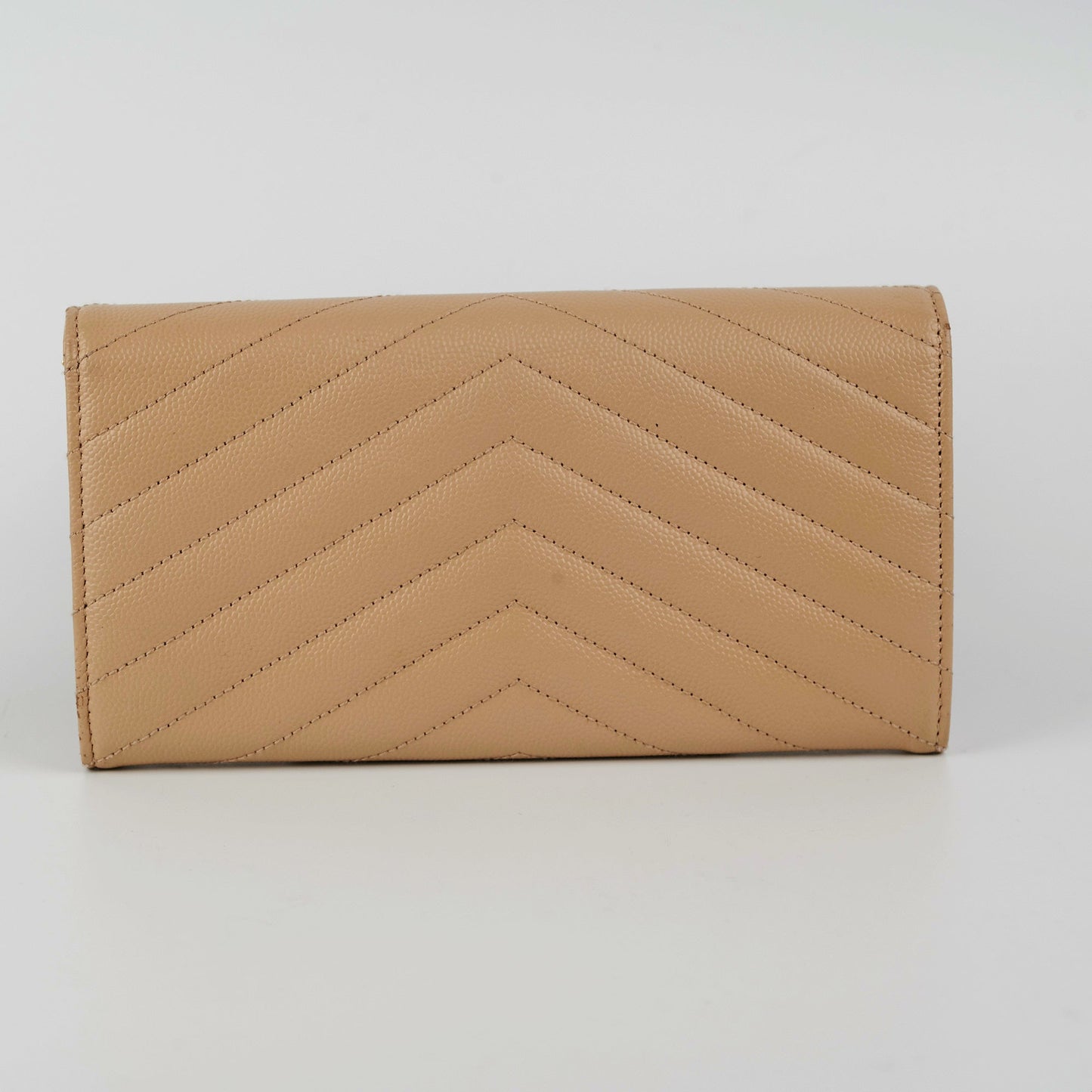 Saint Laurent Envelope Wallet Beige
